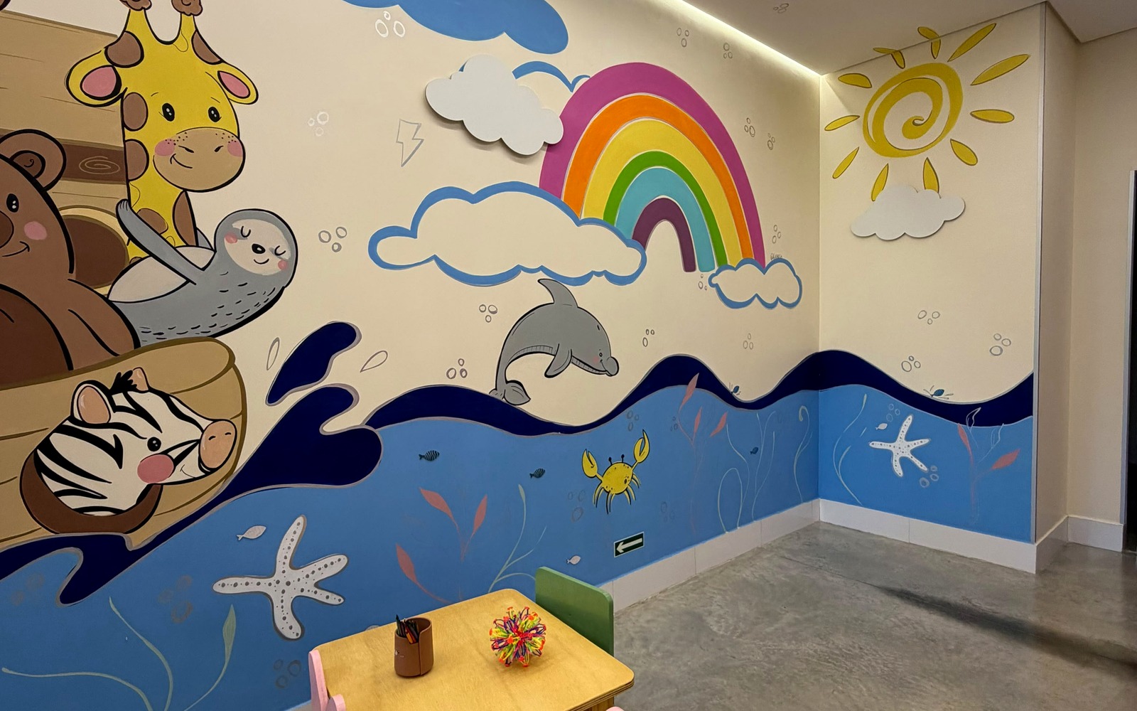 Ambiente infantil da Neuro Florescer