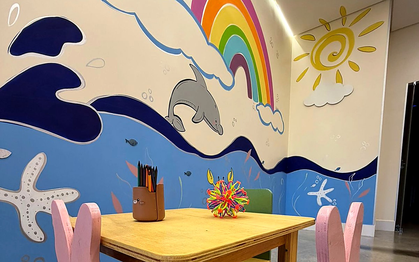 Ambiente infantil da Neuro Florescer