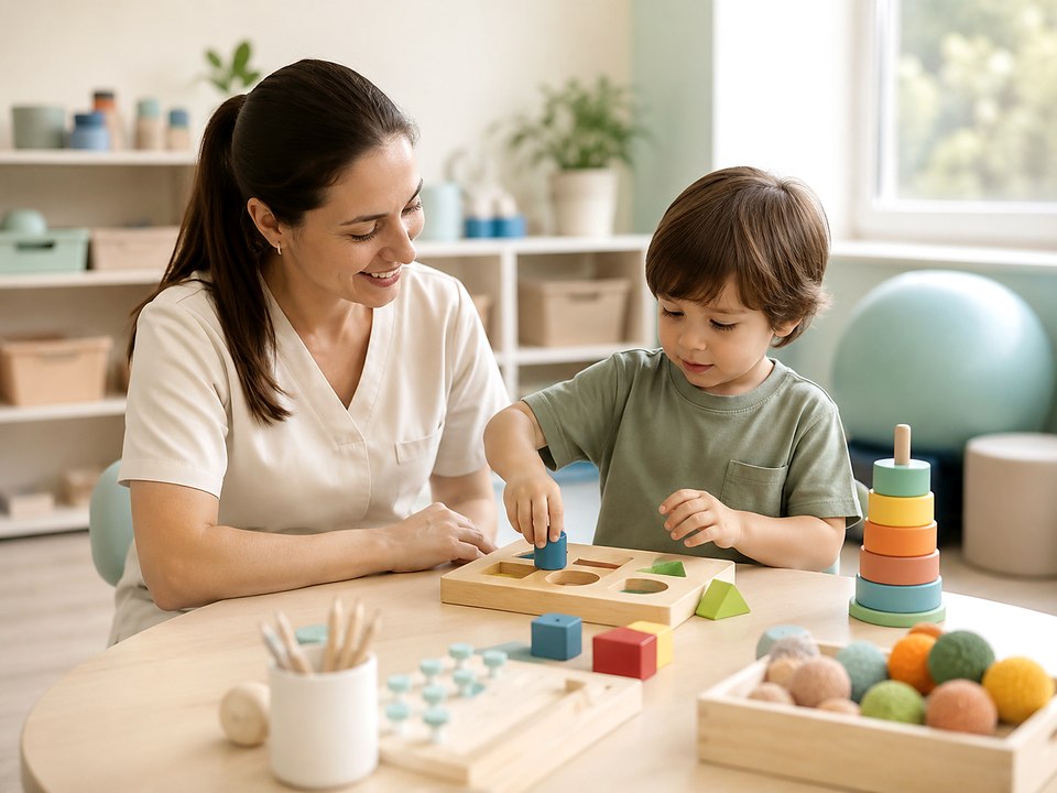 Imagem ilustrativa de terapia ocupacional infantil